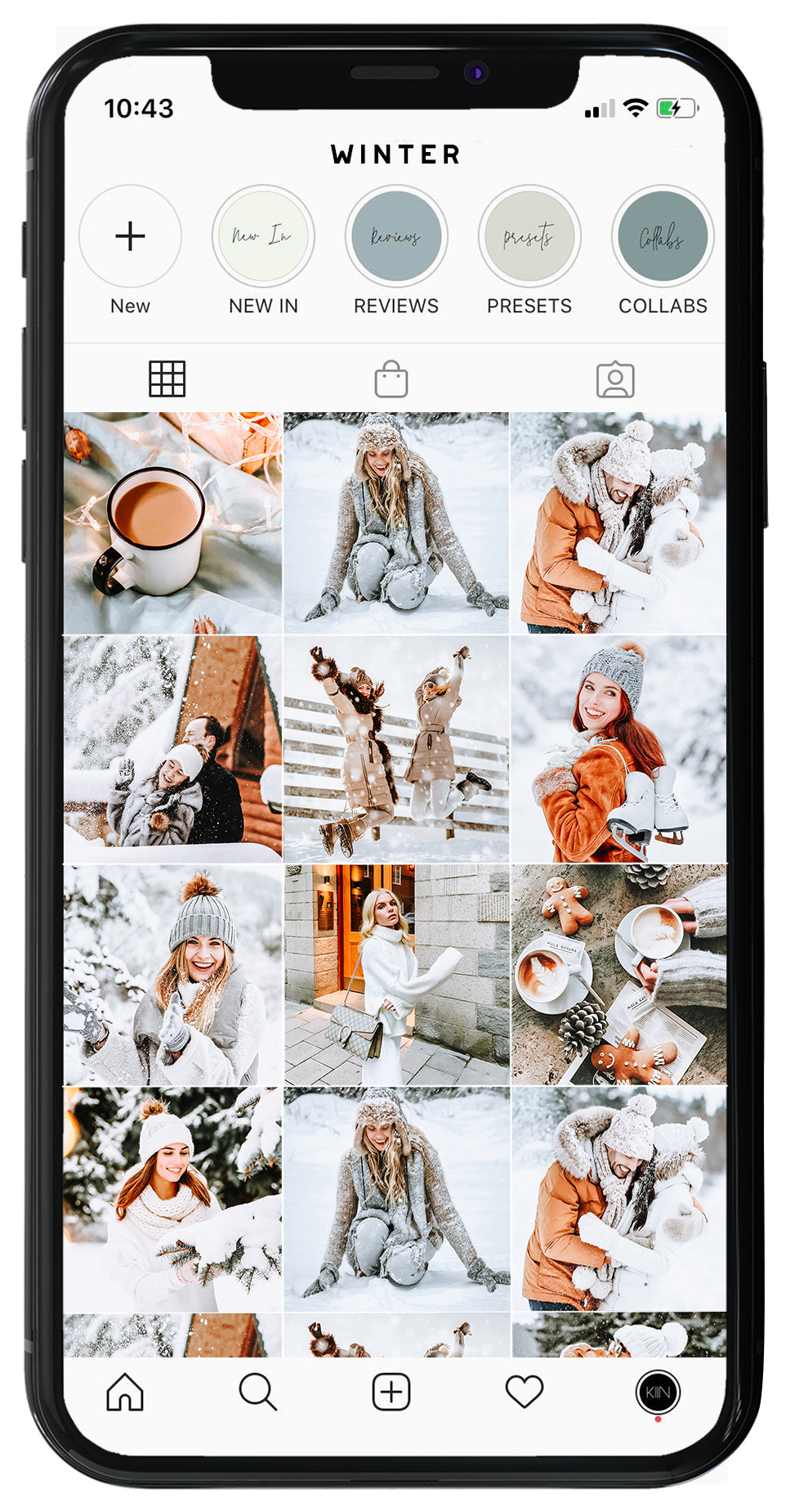 12 WINTER WONDERLAND LIGHTROOM MOBILE PRESETS