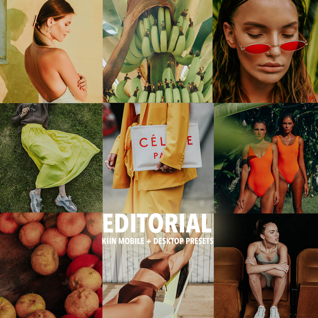 10 EDITORIAL LIGHTROOM MOBILE & DESKTOP PRESETS