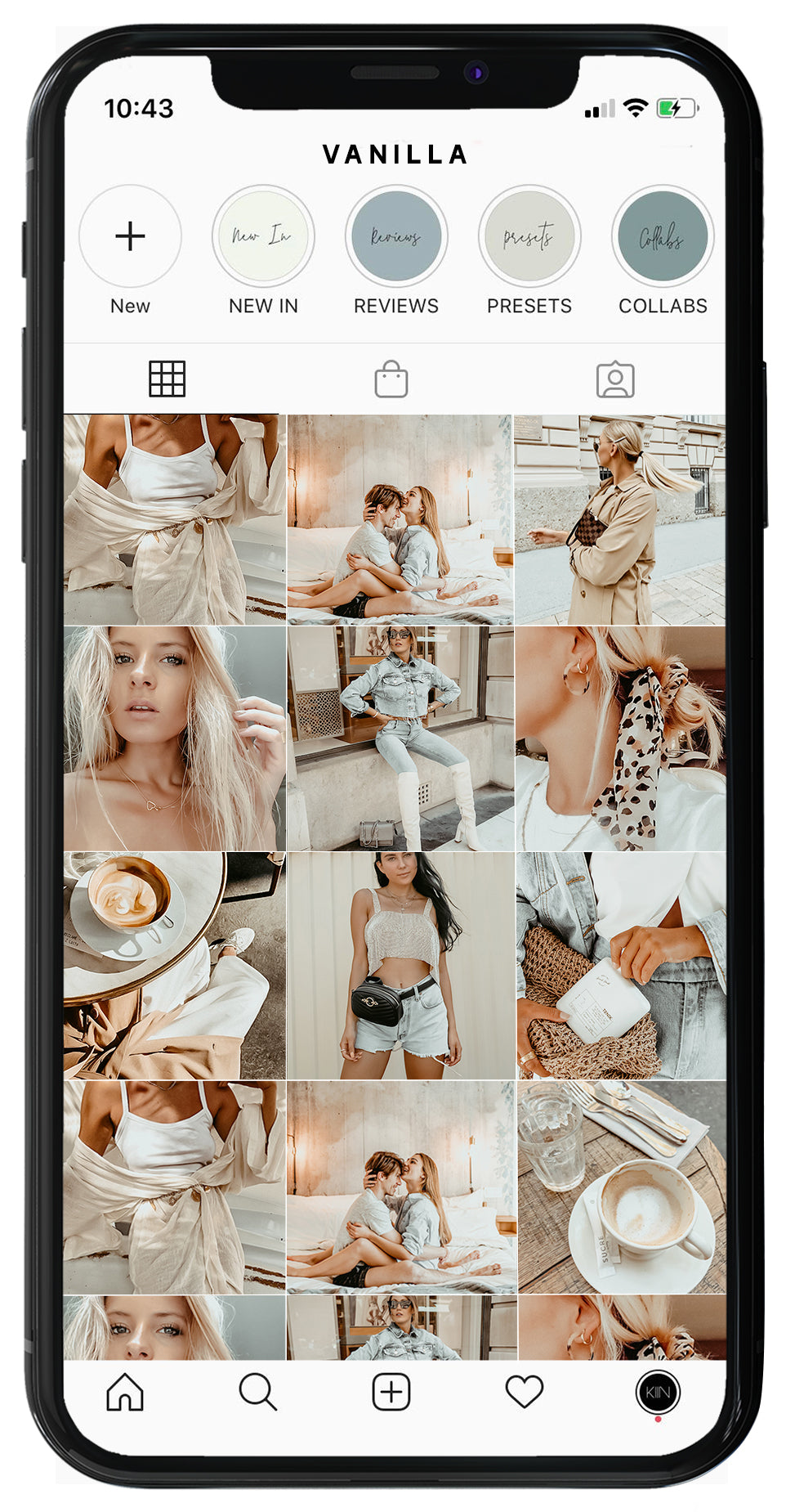 12 VANILLA LIGHTROOM MOBILE PRESETS