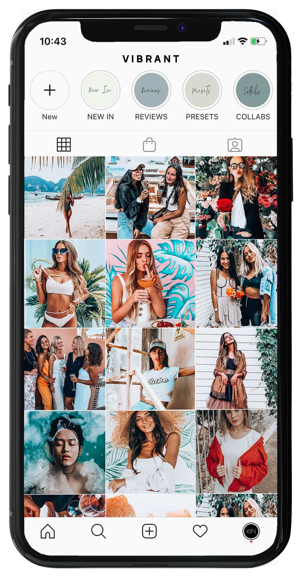 12 VIBRANT BLOGGER LIGHTROOM MOBILE PRESETS