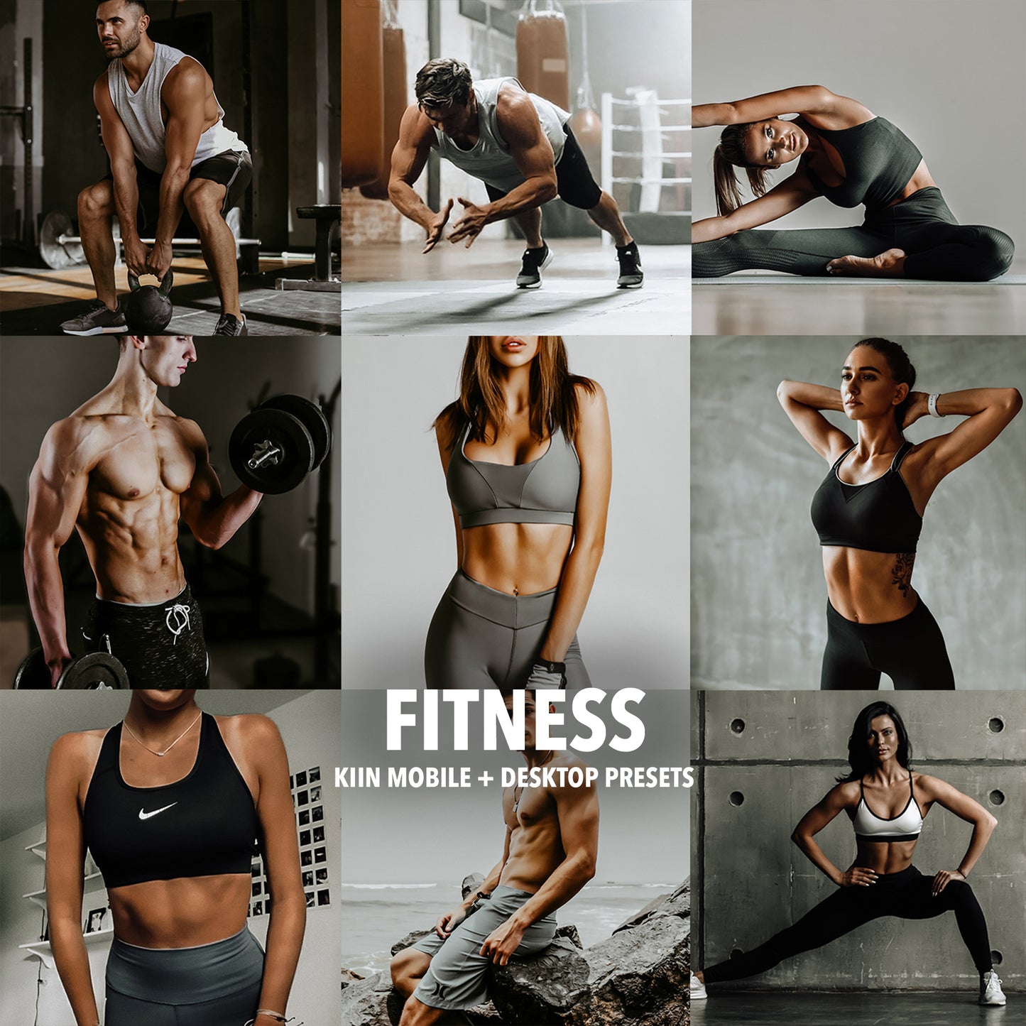 15 FITNESS LIGHTROOM MOBILE & DESKTOP PRESETS