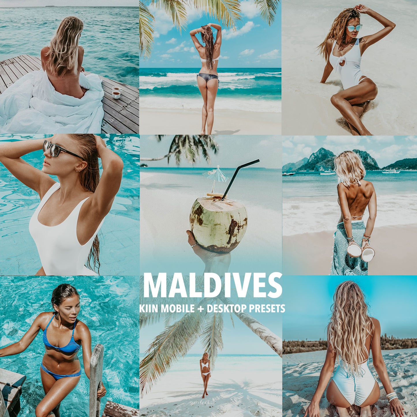 12 MALDIVES LIGHTROOM MOBILE & DESKTOP PRESETS